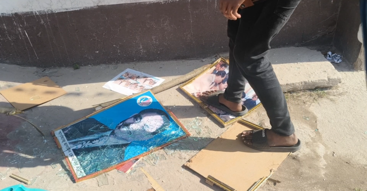 নওগাঁয় জাতীয় পার্টির মিটিং পণ্ড, অফিস ভাঙচুর