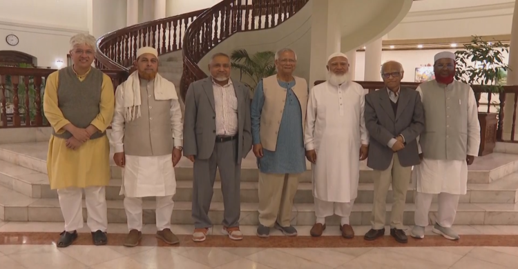 জামায়াতে ইসলামী প্রতিনিধি দলের সঙ্গে প্রধান উপদেষ্টার বৈঠক অনুষ্ঠিত