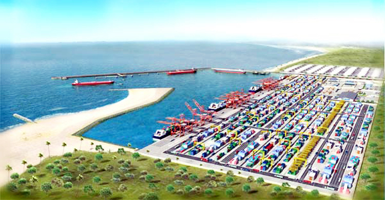 গভীর সমুদ্রবন্দরের প্রথম টার্মিনাল নির্মাণকাজের উদ্বোধন আজ