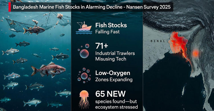 Seafood crisis looms as marine fish stocks plummet in Bay