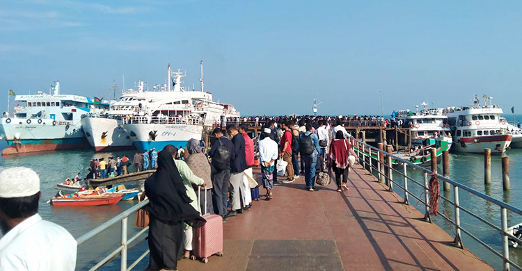 সেন্টমার্টিনে শেষ হলো পর্যটন মৌসুম