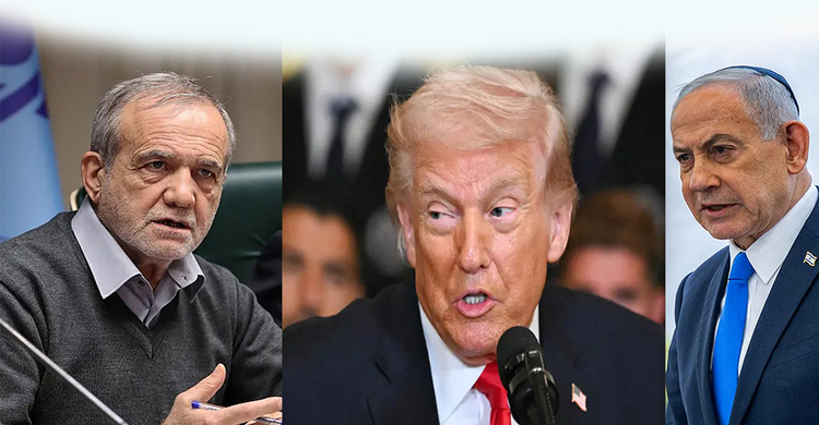 যুদ্ধ বন্ধে যে তিন শর্ত দিলেন ইরানের প্রেসিডেন্ট