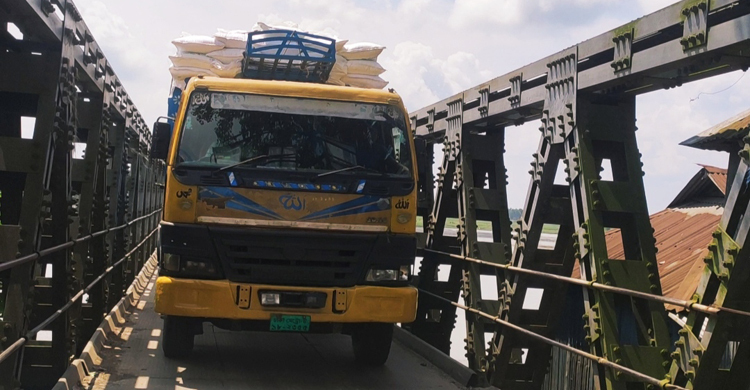 সোনাহাট সেতু দিয়ে ২০ দিন সকাল-সন্ধ্যা যানচলাচল বন্ধ
