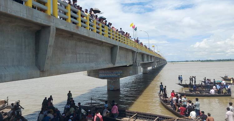 চালু হলো প্রতীক্ষিত ‘মওলানা ভাসানী সেতু’