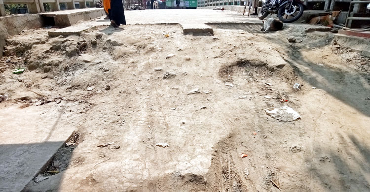 সংযোগ সড়ক নেই, কাজে আসছে না দেড়কোটি টাকার সেতু