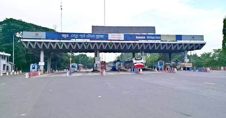 Tk 3.5cr toll collected at Jamuna Bridge in 24 hours