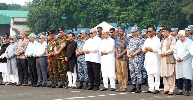 বীর মুক্তিযোদ্ধা সাহাবুদ্দিনের রাষ্ট্রীয় ফিউনারেল প্যারেড