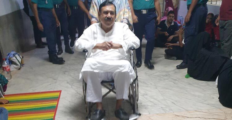 Shajahan Khan falls ill at DB office, hospitalised