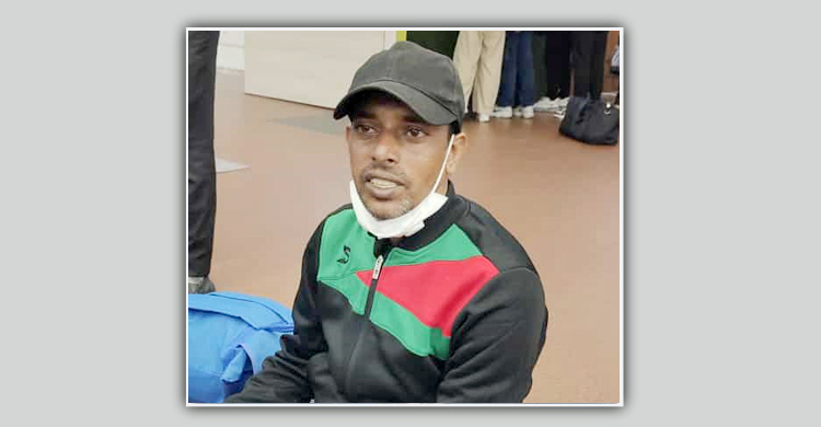 ‘মানবপাচারকারী’ শাখাওয়াত দেশে, বিচার দাবিতে শাহজালালে ভুক্তভোগীরা