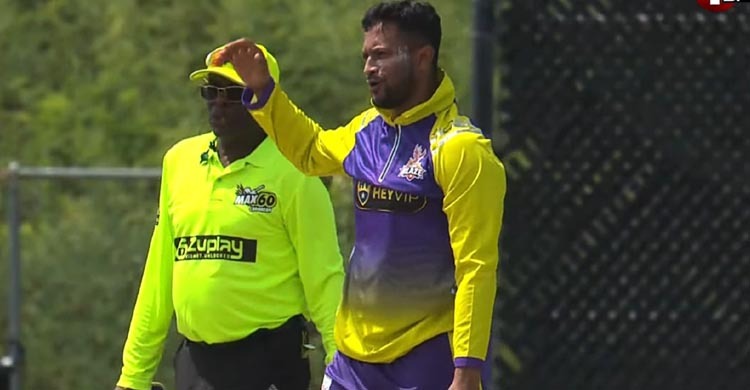 সাকিবের অলরাউন্ড পারফরম্যান্সে প্রথম জয় মিয়ামির