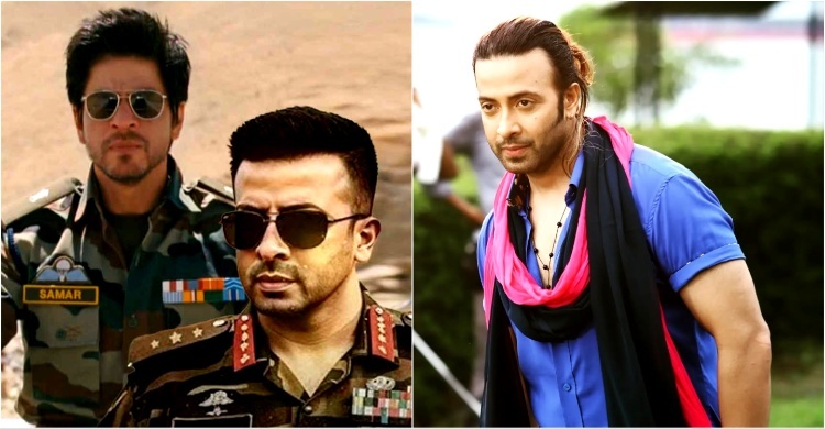 শাহরুখের সিনেমার নকল শাকিব খানের ‘সোলজার’!