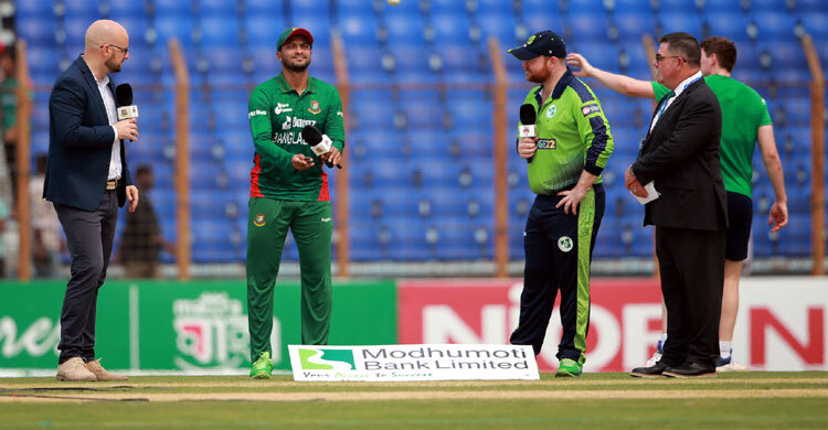Bangladesh opt to bowl first against Ireland in 2nd T20