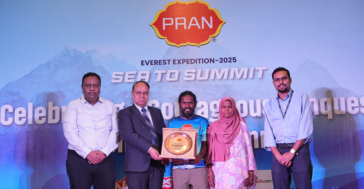 PRAN’s support plays a key role to conquer Everest: Shakil