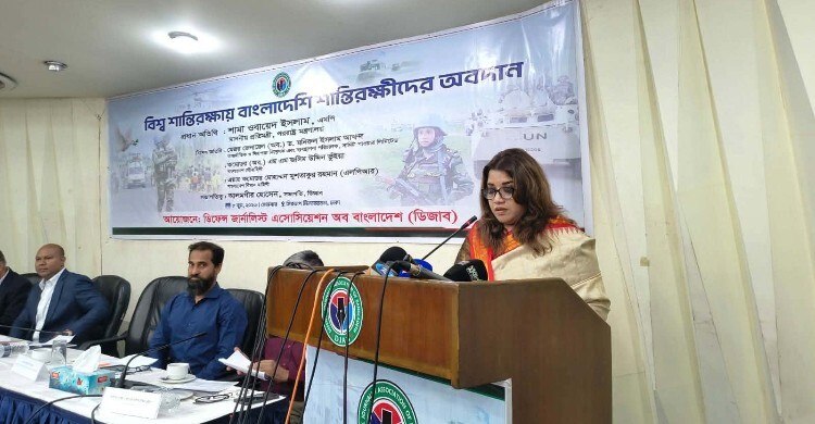 জীবন বাজি রেখে কাজ করেন শান্তিরক্ষীরা, তাদের স্যালুট
