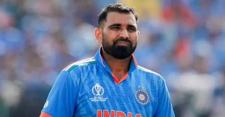 কেন্দ্রীয় চুক্তি থেকে বাদ পড়লেন শামি