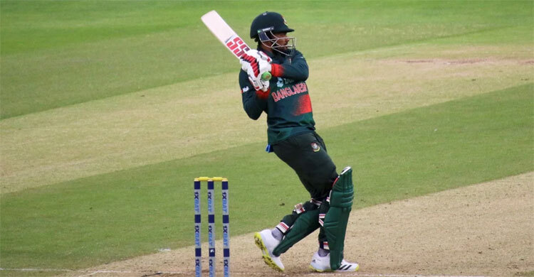 লিটনের পর আউট শান্তও, বৃষ্টিতে খেলা বন্ধ