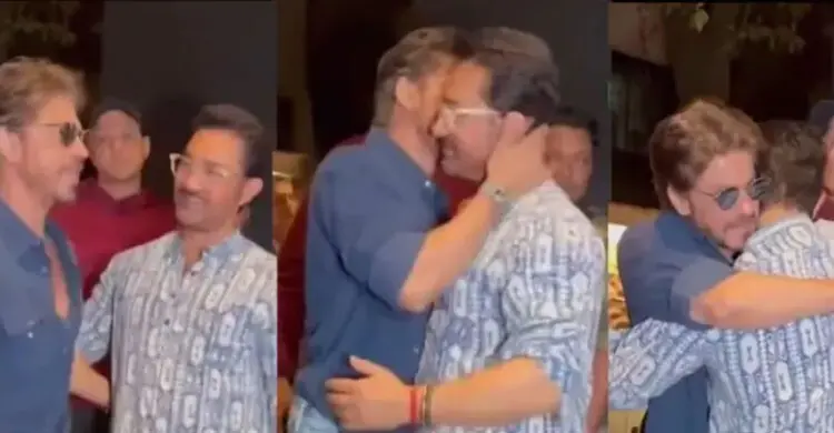 গৌরীকে বিয়ের পর আমির খানের সঙ্গে দেখা করতে গেলেন শাহরুখ