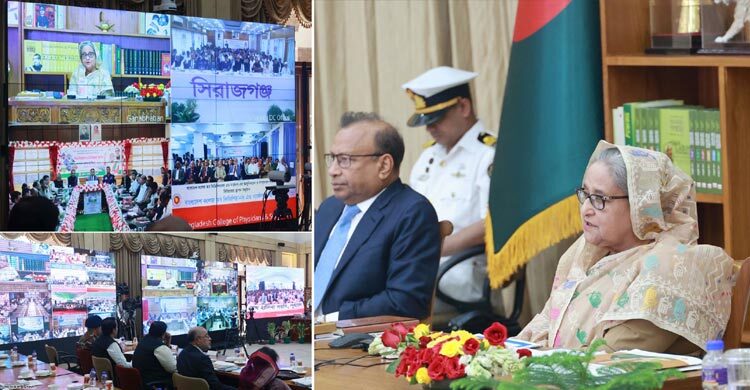 PM opens 157 projects including Purbachal, Ctg expressways