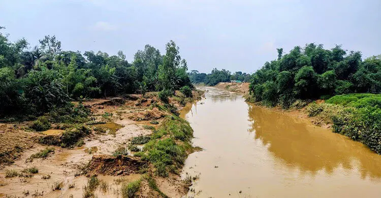শেরপুরে বেড়িবাঁধের অভাবে প্রতি বছরই বন্যা