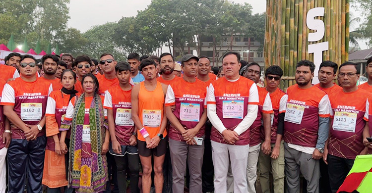 গারো পাহাড়ে ৮ শতাধিক রানারের অংশগ্রহণে হাফ ম্যারাথন