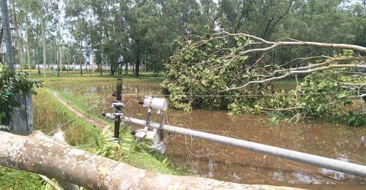 শেরপুরে অর্ধশত গ্রাম ২৪ ঘণ্টা ধরে বিদ্যুৎহীন