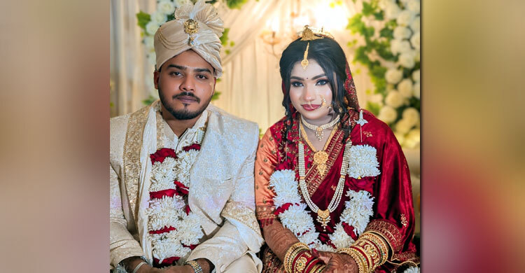 সতীর্থকে বিয়ে করলেন স্বর্ণকন্যা মাবিয়া