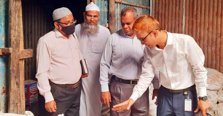 ওজনে কারচুপি, চাল ব্যবসায়ীর জরিমানা