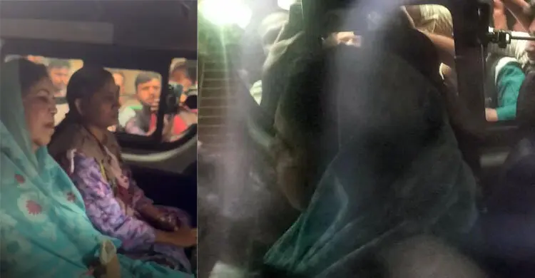 কড়া নিরাপত্তায় শিরীন শারমিনকে আদালতে নেওয়া হয়েছে