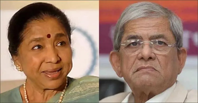 কিংবদন্তি গায়িকা আশা ভোঁসলের মৃত্যুতে ফখরুলের শোক