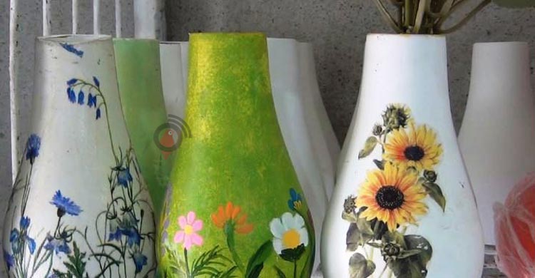 শখের বশে শোপিস তৈরি, মাসে আয় লাখ টাকা