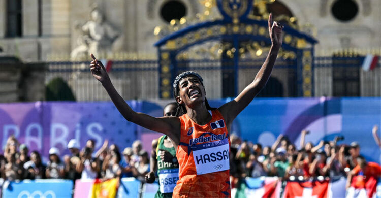 Hassan wins marathon as Olympic endurance gamble pays off