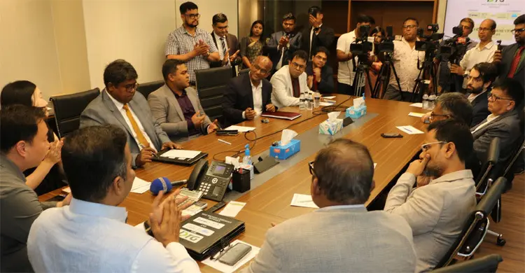 ঢাকায় টেক্সটাইল ও গার্মেন্টস যন্ত্রপাতি প্রদর্শনী নিয়ে সমঝোতা স্মারক