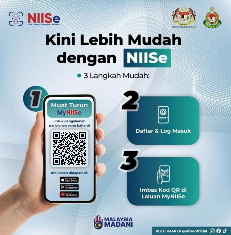 মালয়েশিয়ায় মাইএনআইআইএসইতে সহজ হলো ইমিগ্রেশন প্রক্রিয়া