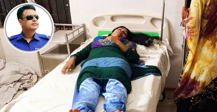 ওসির স্ত্রীর বিরুদ্ধে বিয়ের দাবিতে অনশনরত নারীকে মারধরের অভিযোগ