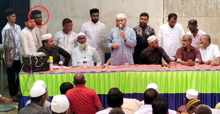 জামায়াতের কর্মী সভায় ছাত্রলীগ নেতা!