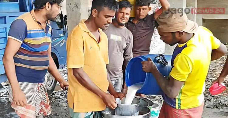 দুধে ডুবছে খামারিদের স্বপ্ন