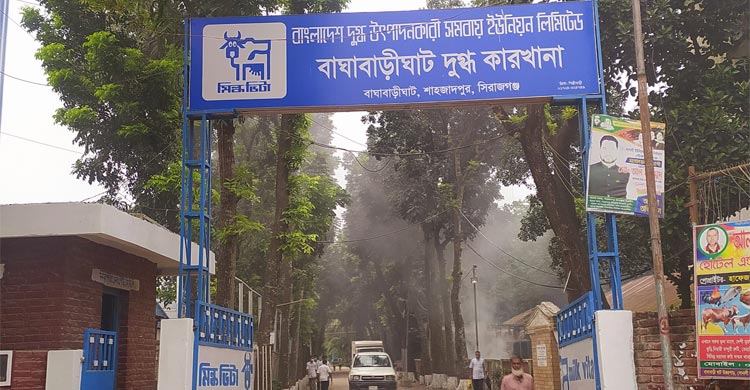 সিরাজগঞ্জে ছয় দাবিতে মিল্কভিটায় দুধ সরবরাহ বন্ধ খামারিদের