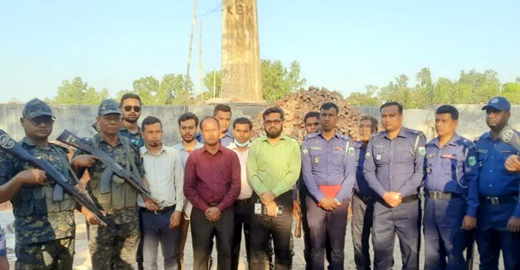 সিরাজগঞ্জে ৯ ইটভাটাকে ৪৬ লাখ টাকা জরিমানা