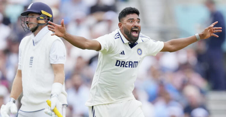 সিরাজ-প্রসিধের তোপে লড়াইয়ে ফিরলো ভারত, কোনোমতে লিড ইংল্যান্ডের