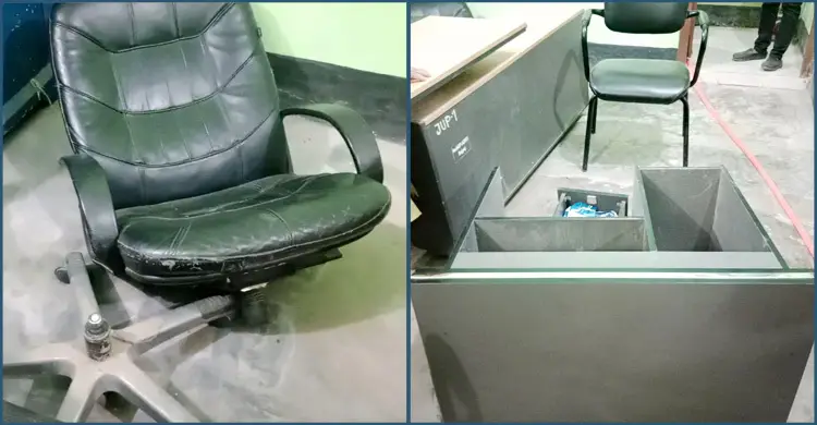 চেয়ারম্যানের টেবিল-চেয়ার ভাঙলেন ইউপি সদস্য