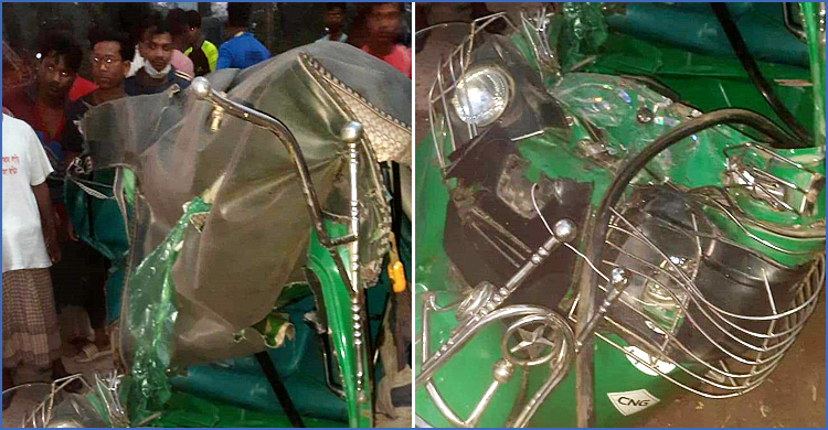 সিরাজগঞ্জে ট্যাংকলরির ধাক্কায় নিহত ২