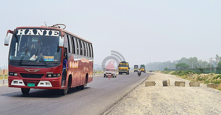 মহাসড়কে চাপ বাড়লেও নেই যানজট