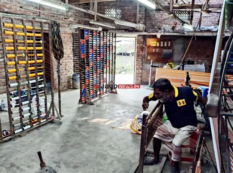 তাঁত শিল্পে &lsquo;মড়ার ওপর খাঁড়ার ঘা&rsquo; বিদ্যুৎ বিভ্রাট