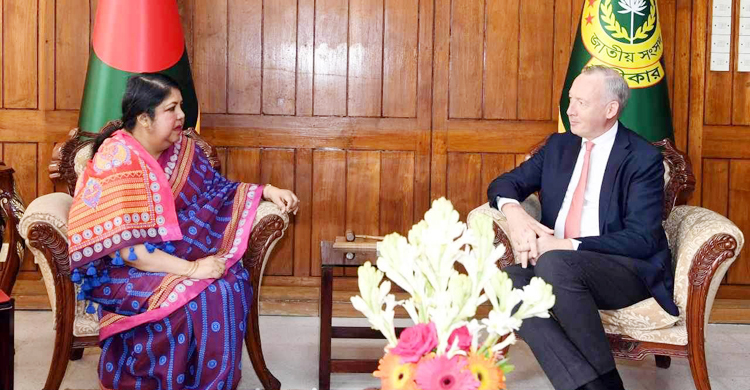 স্পিকারের সঙ্গে বেলজিয়ামের রাষ্ট্রদূতের সাক্ষাৎ