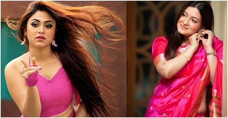 ‘বসন্তের কোকিল’ গাইলেন সিঁথি সাহা, নজর কাড়লেন অলংকার