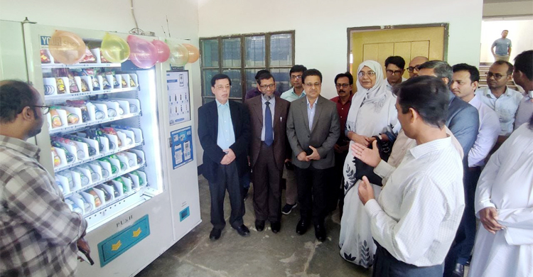 পণ্য কেনার স্মার্ট উদ্যোগ নিলো শাহজালাল বিশ্ববিদ্যালয়