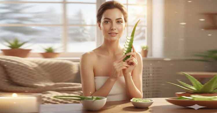 শীতে অ্যালোভেরার যত্নে ত্বক থাকুক উজ্জ্বল ও সুস্থ