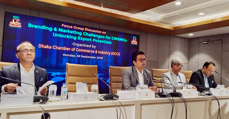 সিএমএসএমই উন্নয়নে সমন্বিত সহায়তার আহ্বান ডিসিসিআই সভাপতির