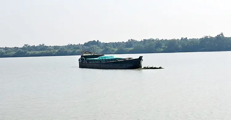 সুন্দরবনে ২৩০ টন কয়লাসহ কার্গো জব্দ, আটক ৯