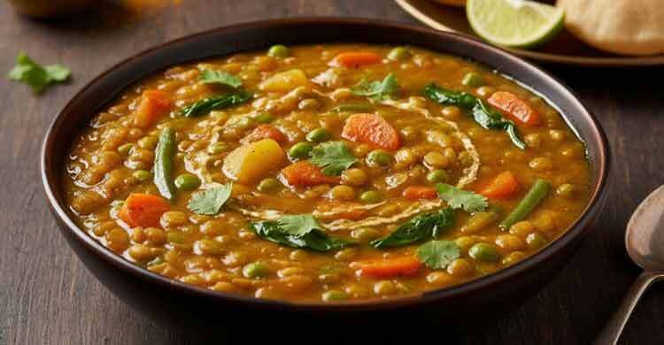 শীতের সকালে পুষ্টির খোঁজে, নাস্তায় রাখুন সবজি ডাল